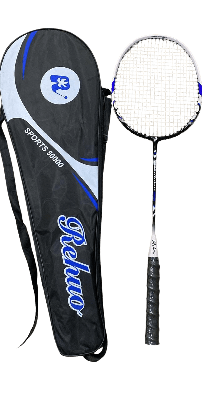 Macro view of the carbon racket shaft showing multi-color paint and flex profile